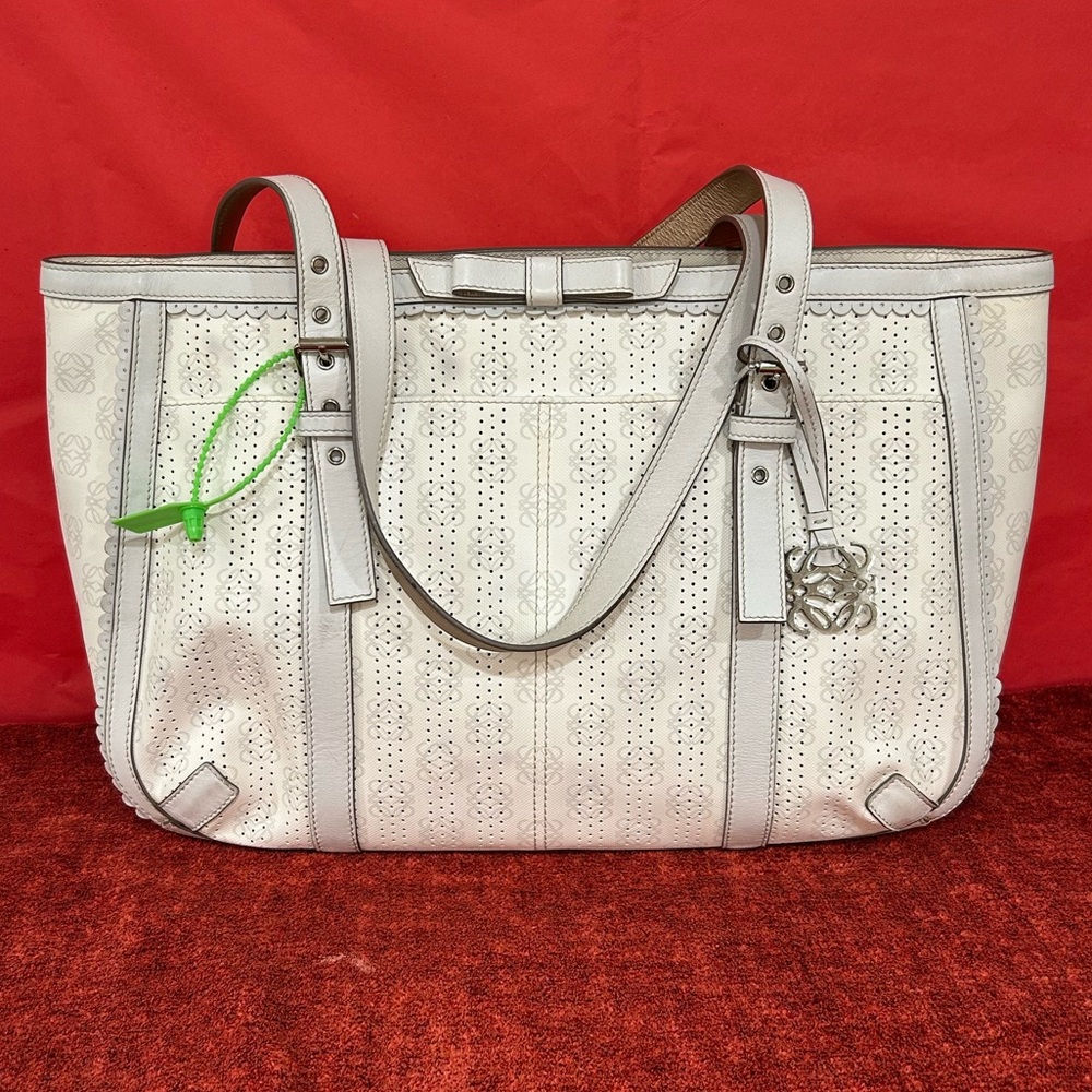 Loewe anagram tote bag